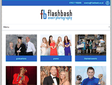 Tablet Screenshot of flashbash.co.uk